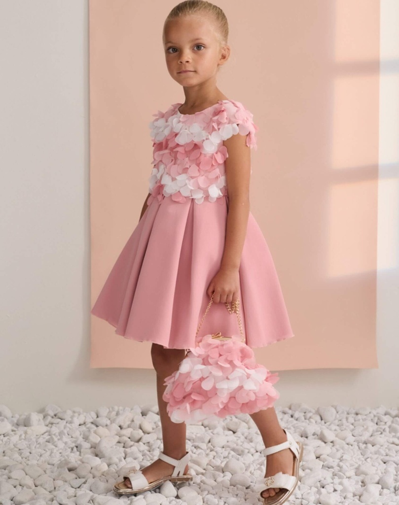 ABEL & LULA I Feestjurk met 3D Bloemen