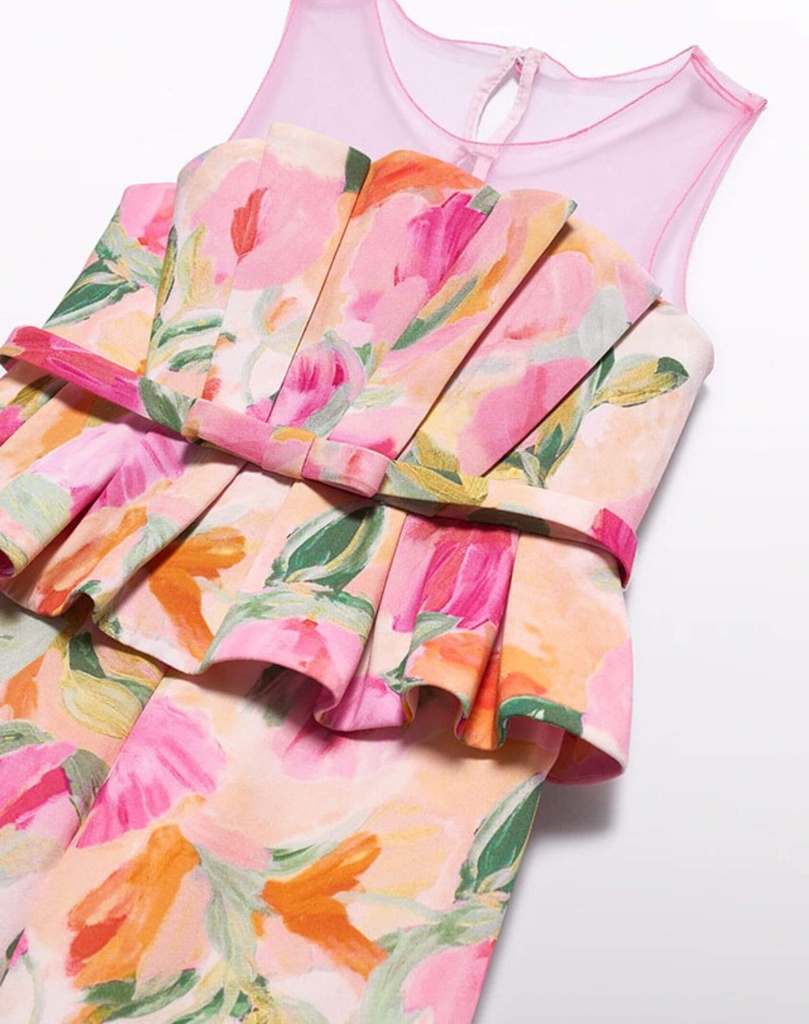 ABEL & LULA I Jumpsuit met Bloemenprint