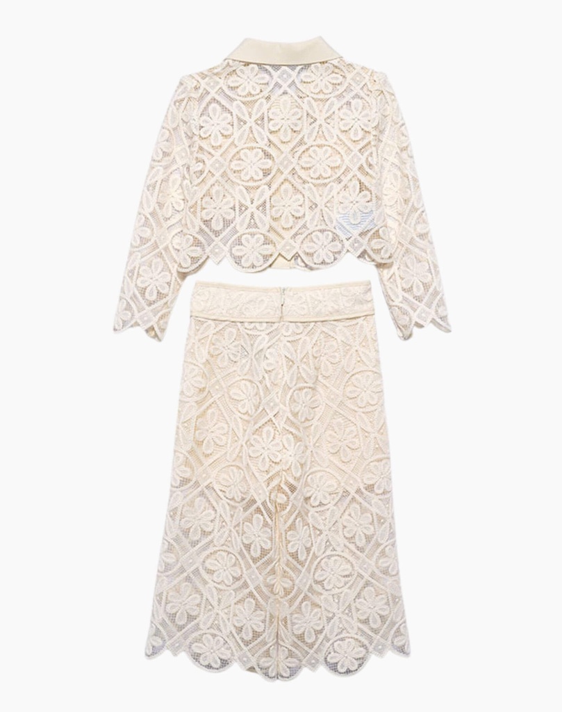 ABEL & LULA I Tweedelige Set in Kant