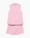 ABEL & LULA I Stijlvolle Tweedelige Set met Gilet en Short