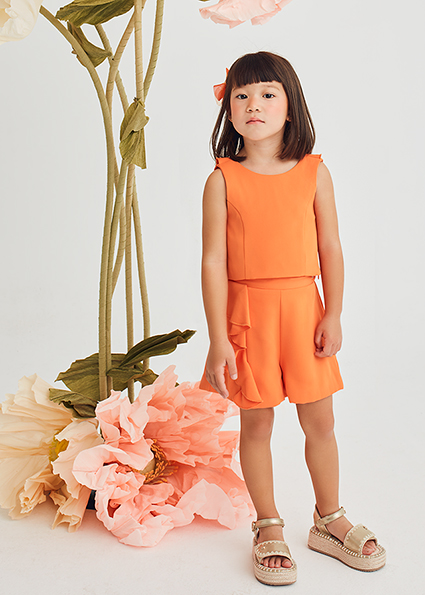 Abel & Lula I Oranje Outfit