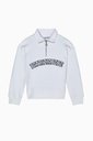 PATRIZIA PEPE I WHITE LOGO SWEATER