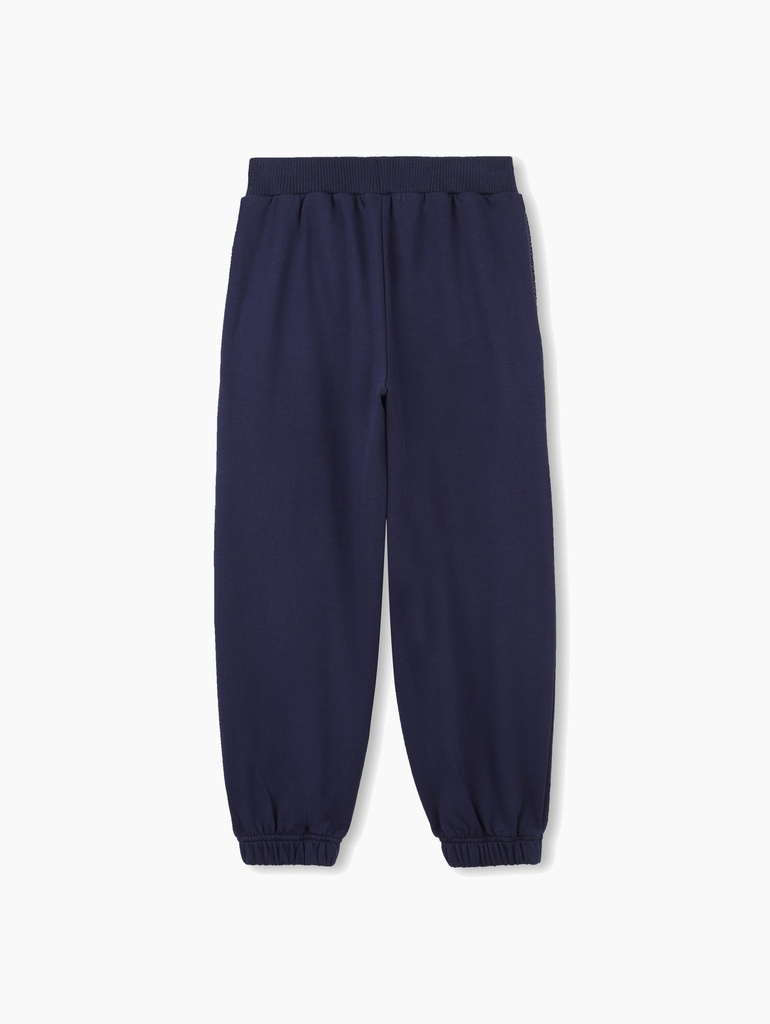 BILLIEBLUSH I Donkerblauwe Joggingsbroek Glitter