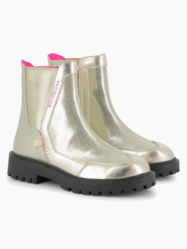 BILLIEBLUSH I Gouden Glitterlaarsjes