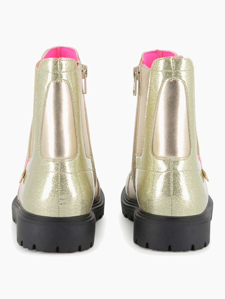 BILLIEBLUSH I Gouden Glitterlaarsjes