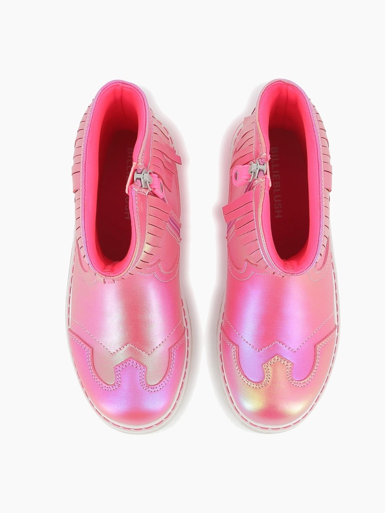 Roze Metallic Laarsjes