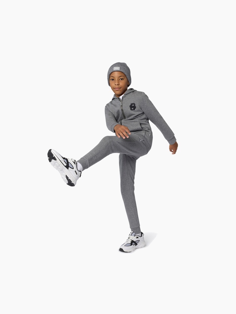 BOSS I Grijze Sweatvest met Kap