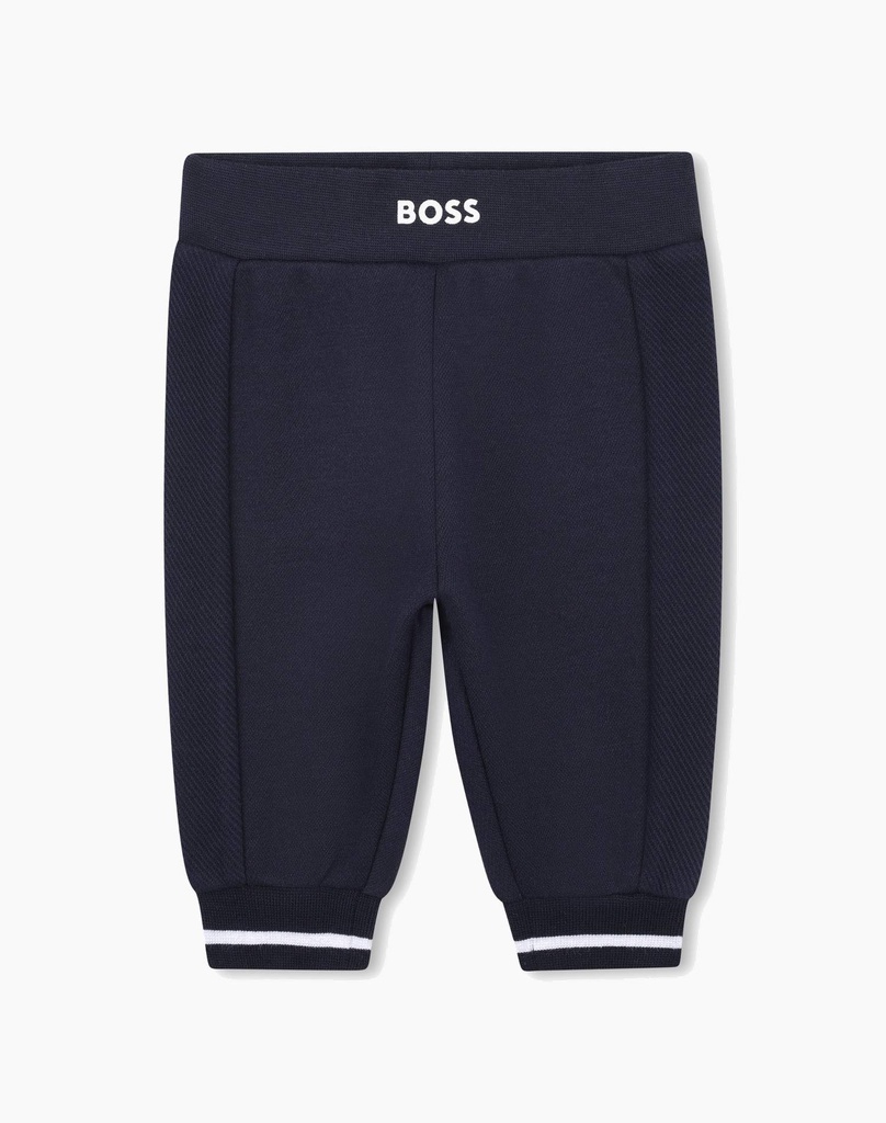 BOSS I Donkerblauwe Set Met Witte Accenten