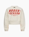RETOUR JEANS I Beige Sweater met Rodeo Season