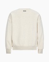 RETOUR I Beige Sweater met Blauw RR-Logo