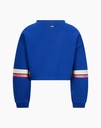 RETOUR I Print Sweat court bleu