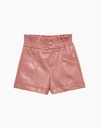 ABEL & LULA I Roze Imitatieleren Short