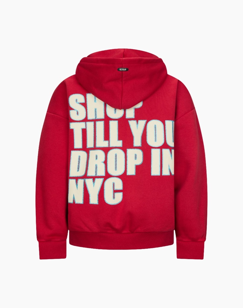 Rode Hoodie Downtown New York