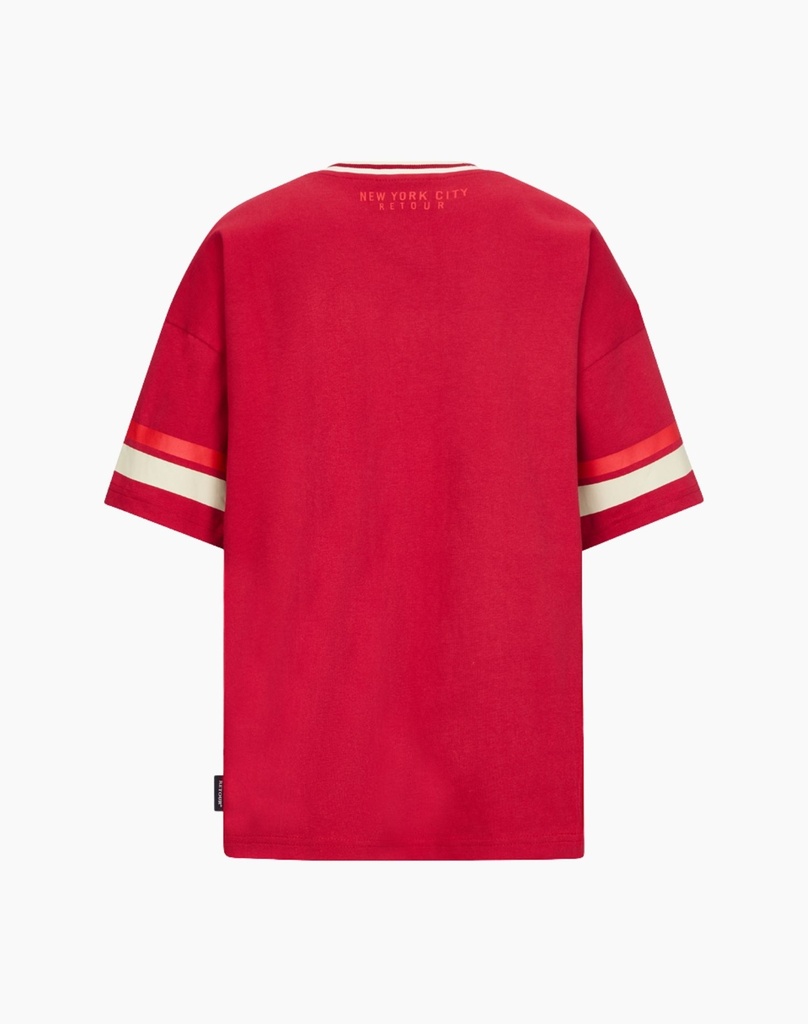 Rood T-Shirt NYC 89