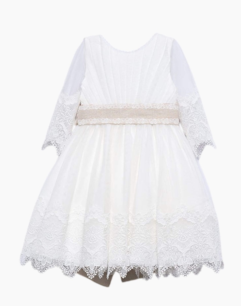 ABEL & LULA I Feestjurk met Kant en Strikdetail