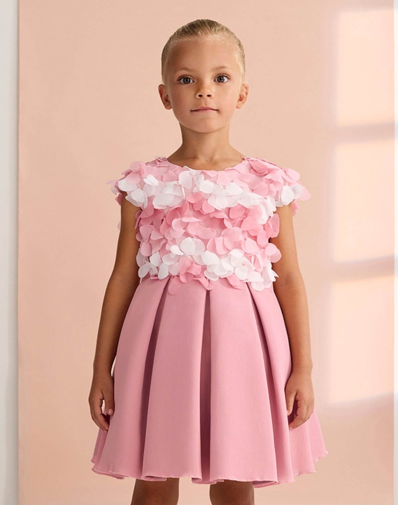 ABEL & LULA I Feestjurk met 3D Bloemen