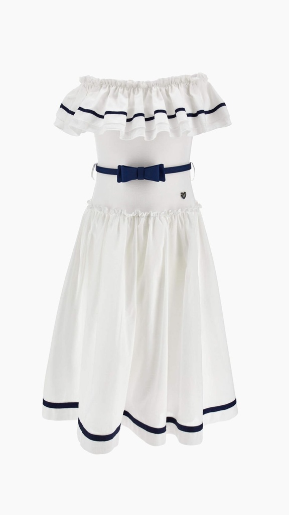 Romantische Witte jurk