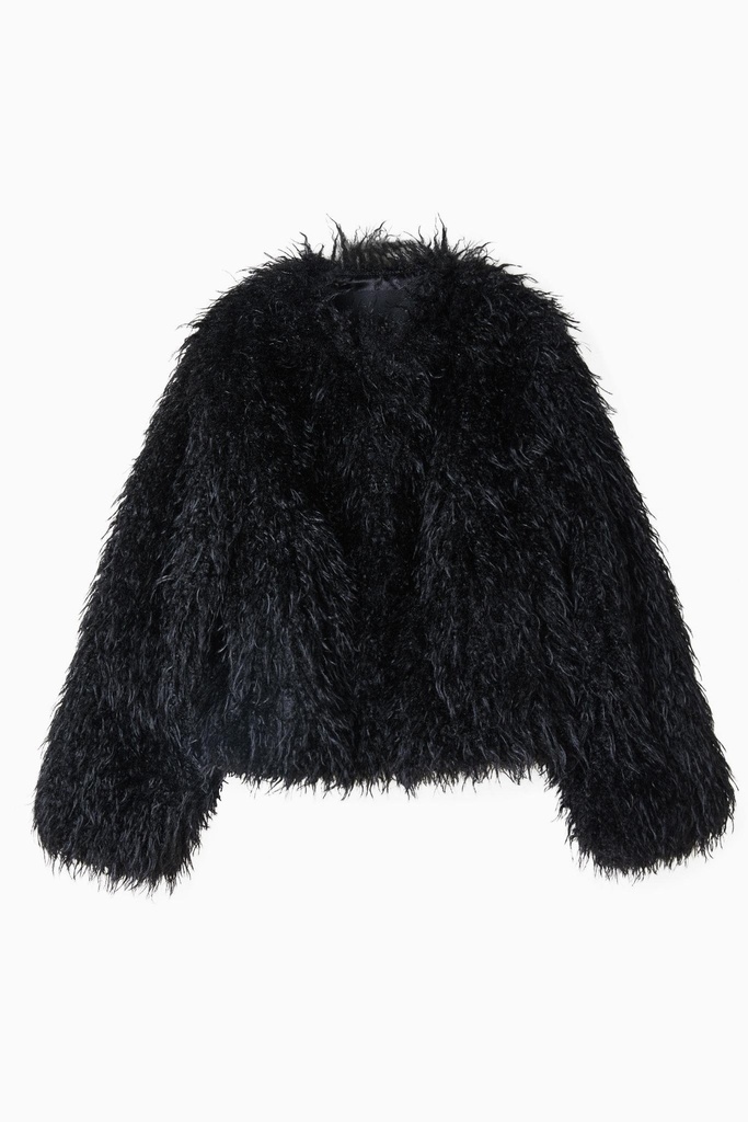 Black Feather Jacket