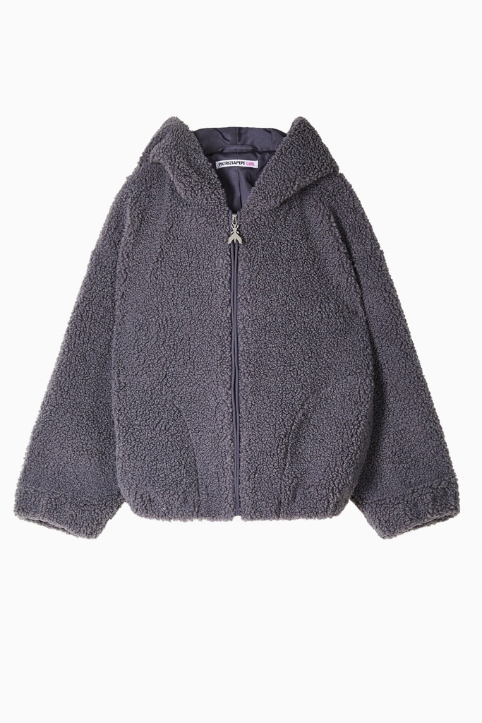 Veste Teddy Gris