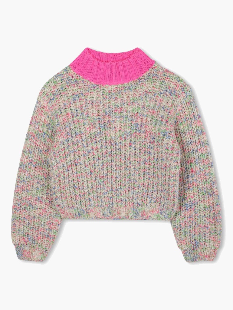 Knitwear Trui Roze Kraag