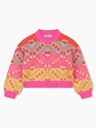 Sweater with Heart Pattern