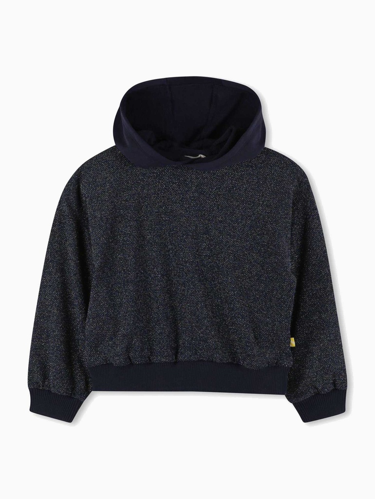 Donkerblauwe Glittertrui