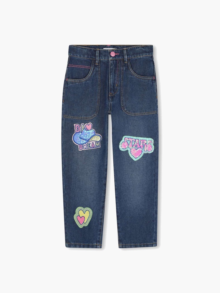 Denim Glitter Design