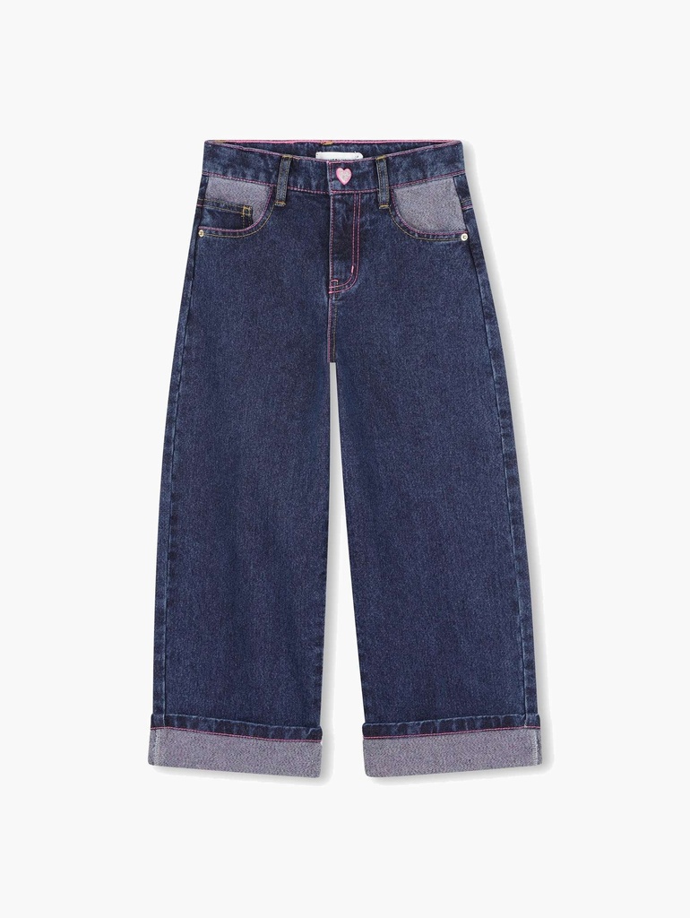 Denim Roze Lurex