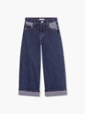 Denim Roze Lurex