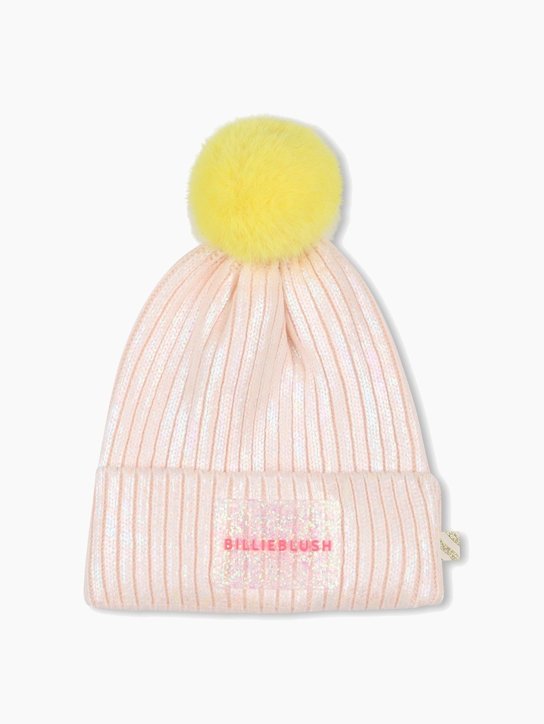 Shimmering Beanie Light Pink 