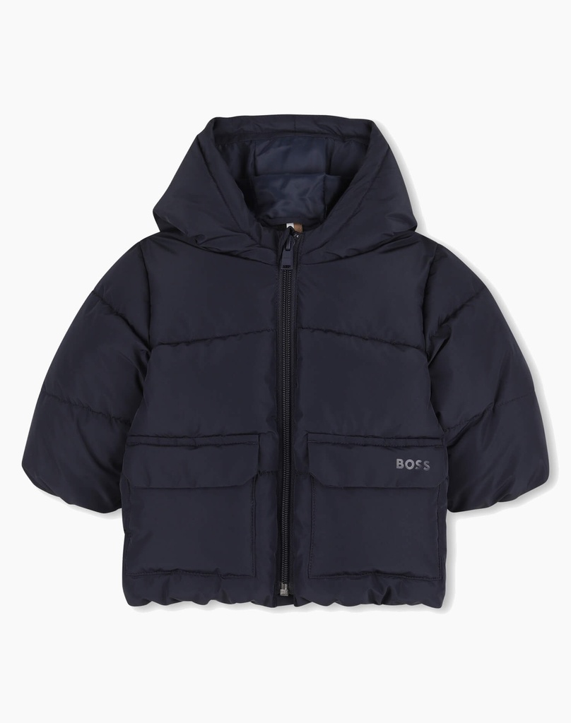 Dark Blue Padded Jacket