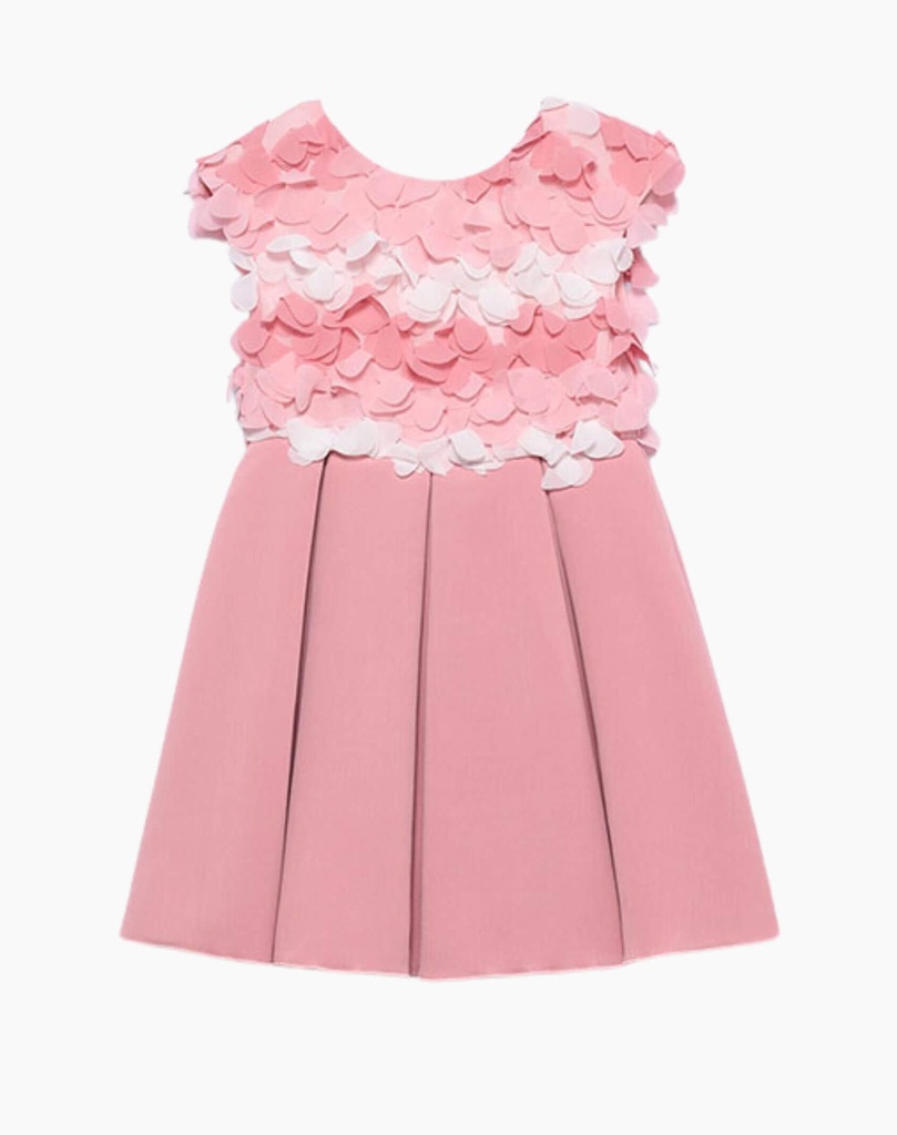 Party Dress with 3D Flowers 