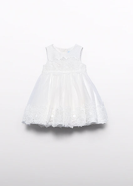 Tulle Dress Cream