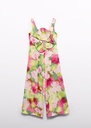 Jumpsuit Groen-Fuchsia