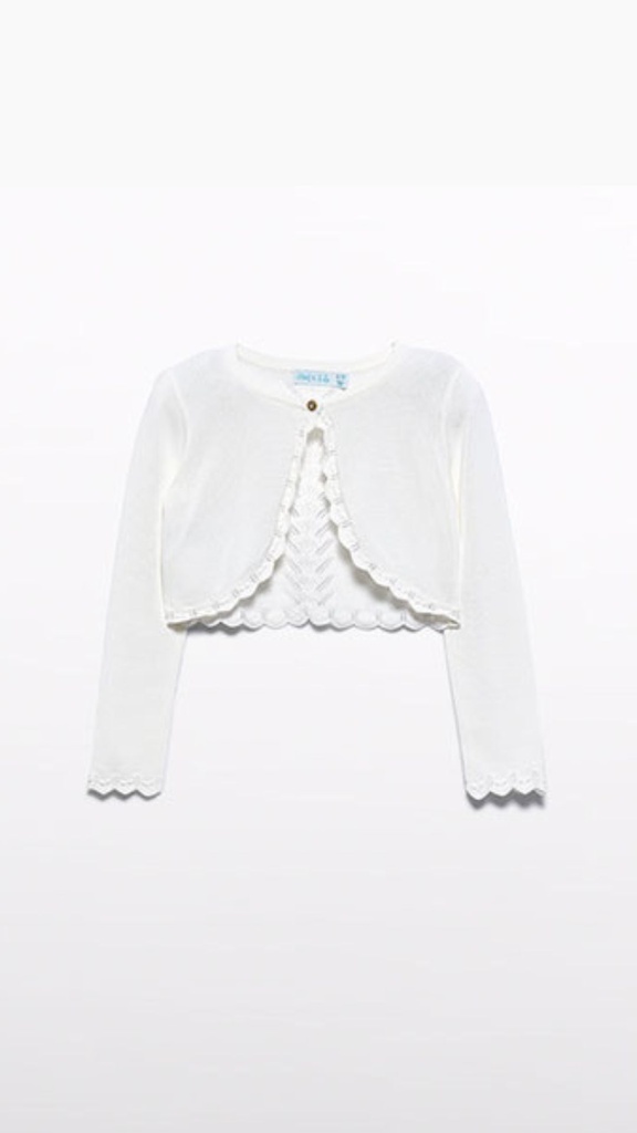 Knitwear Bolero White