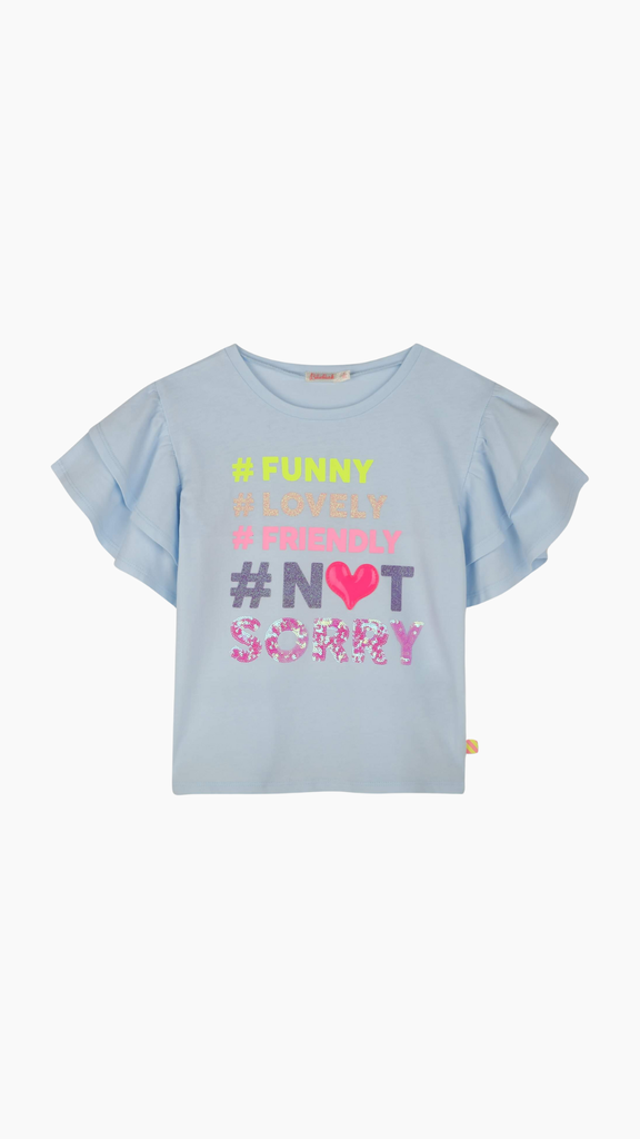 Light Blue Hashtag T-Shirt