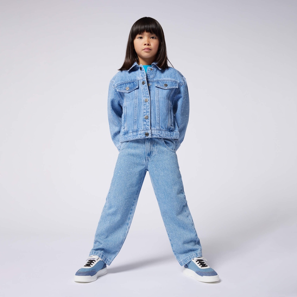 Veste Jeans Strass