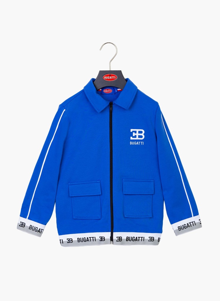 Zip-Jacket Blue