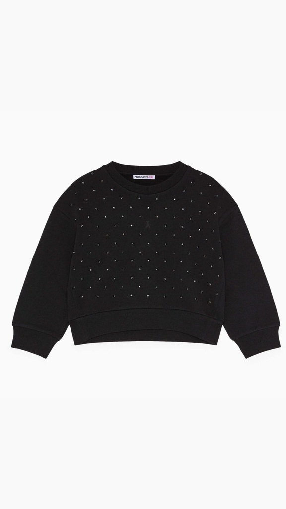 Sweater Zwart Strass
