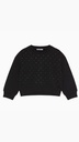 Sweater Zwart Strass