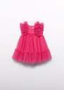 Robe Tule Fuchsia