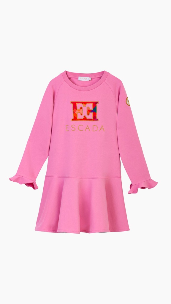 Pink Logo Dress Baby