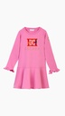 Pink Logo Dress Baby