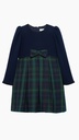 Tartan Jurk Blauw