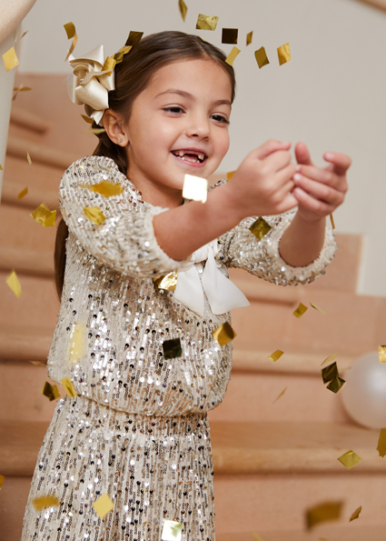 Glitter Outfit Sequins Gold