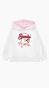 Bambi Hoodie Wit