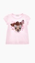 Bambi T-shirt Roze