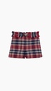 Tartan Short Red & Blue