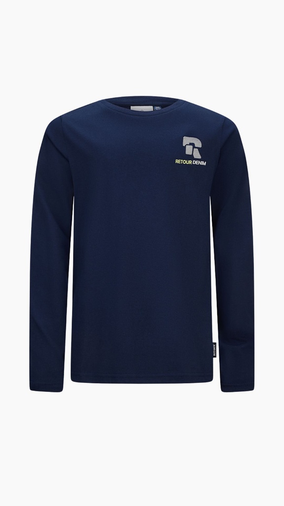 Shirt 'Eric'  Navy Blue